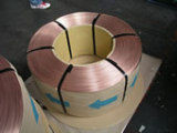 Copper Coat 400 Straightness Tire Bead Wire For Bike , Six Steel Belts Fixed
