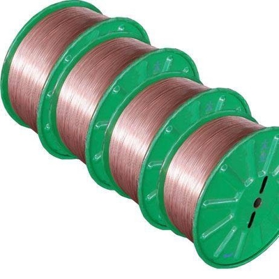 Waterproof Carbon Tire Bead Wire , 0.96mm Copper Coated Steel Wire 2100mpa