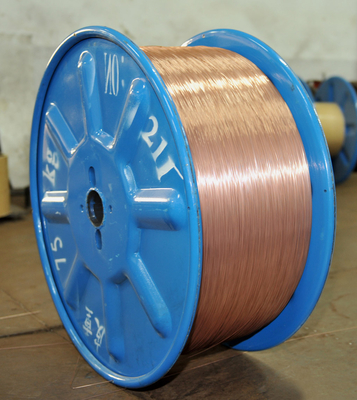 Diameter 0.78MM Planes Low Carbon Steel Wires , Bronze Coated