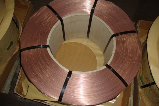 Diameter 0.78MM Planes Low Carbon Steel Wires , Bronze Coated