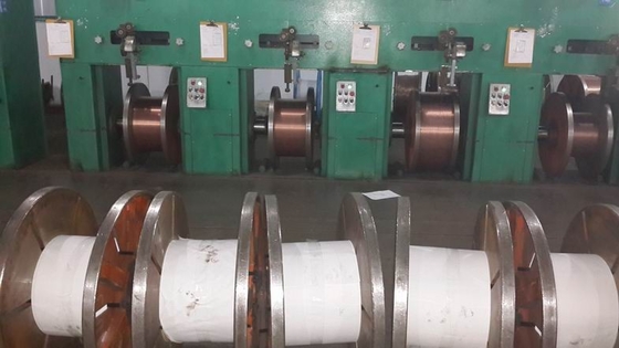 Low Carbon Steel Wire Bronze Coated 0.36g/kg For Tire Rim